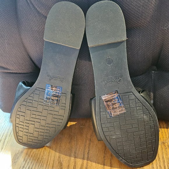 NIB Black Dressy Summer Sandals by Qupid, Size 8.5 - Picture 7 of 8